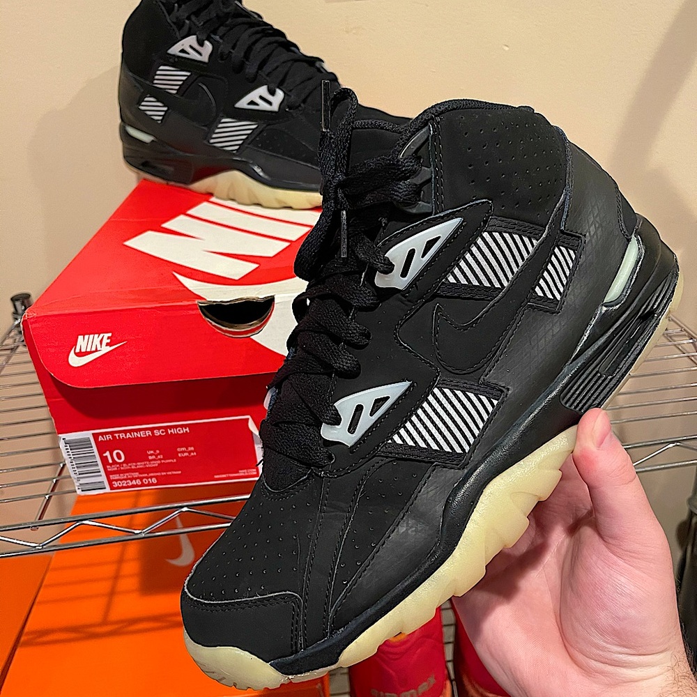 OFFER Nike Air Trainer SC High Black/White/Reflect